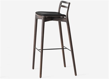 高級吧臺簡約凳子酒吧現(xiàn)代實(shí)木高腳椅
