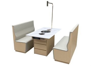 無煙燒烤桌自助火鍋烤肉桌子