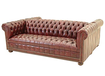 高檔會(huì)所歐式拉扣皮革雙面卡座沙發(fā)