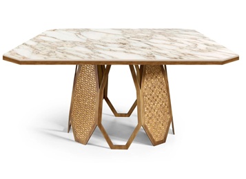 會所現(xiàn)代個(gè)性不銹鋼大理石桌子