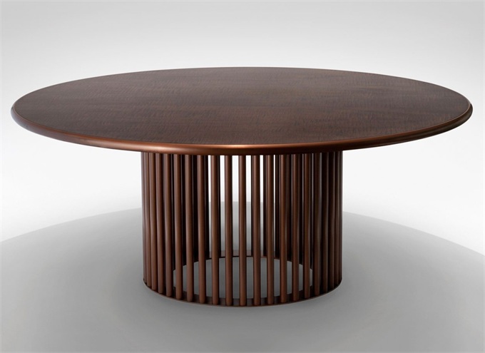 高檔酒店會(huì)所新中式實(shí)木桌子