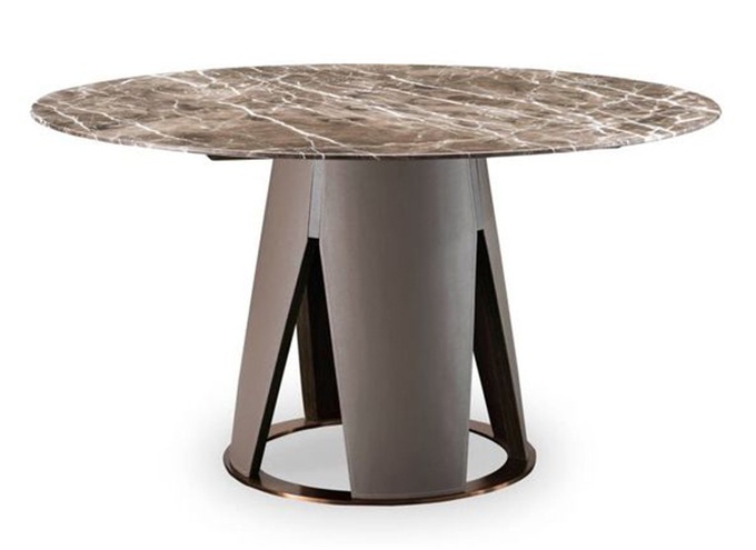 休閑會(huì)所包間現(xiàn)代個(gè)性巖板桌子