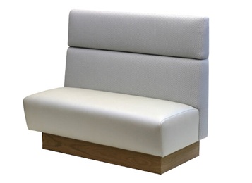 火鍋店簡樸田園風(fēng)休閑皮藝卡座