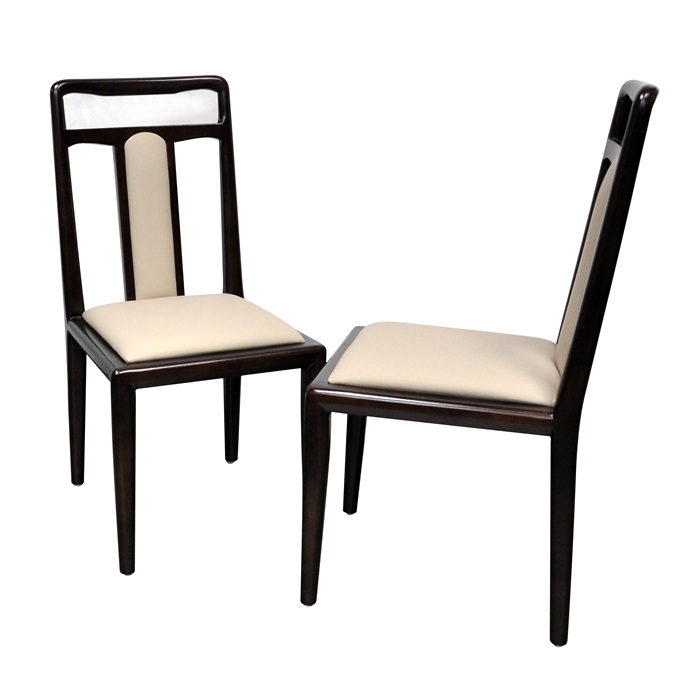 火鍋店中式古典實木靠背椅子