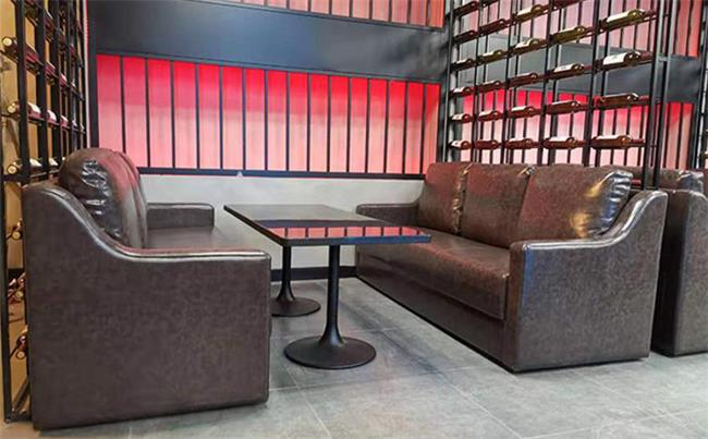 酒吧餐廳家具_(dá)酒吧清吧專用餐桌