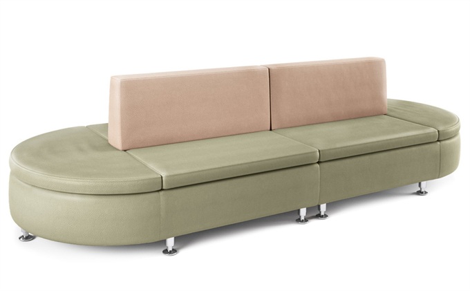 電音酒吧異形創意雙面卡座沙發