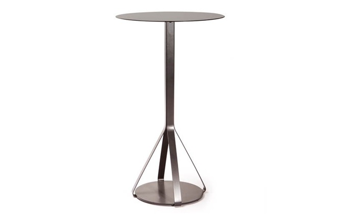 個性酒吧不銹鋼露天簡約高腿酒吧桌