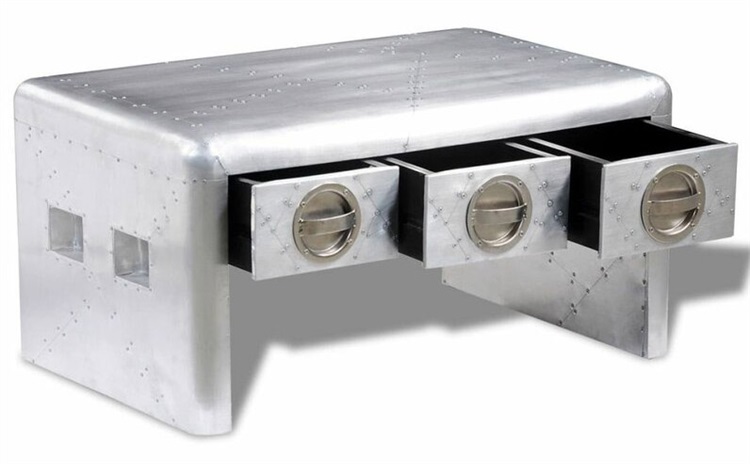 酒吧帶抽屜功能不銹鋼茶幾量販?zhǔn)絢tv茶幾