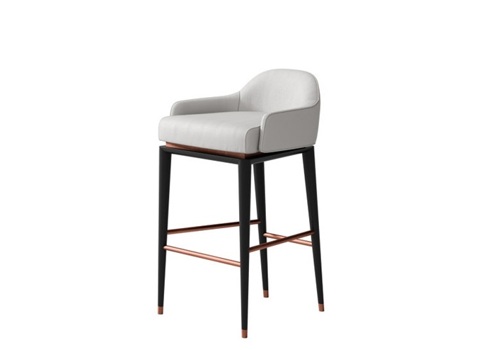 民謠酒吧個(gè)性優(yōu)質(zhì)實(shí)木高腳酒吧椅