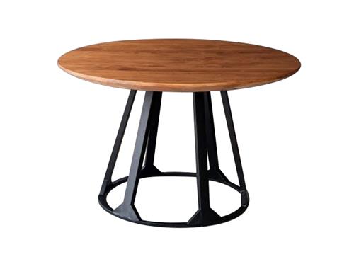 美式復(fù)古鐵藝餐桌 咖啡廳小圓桌