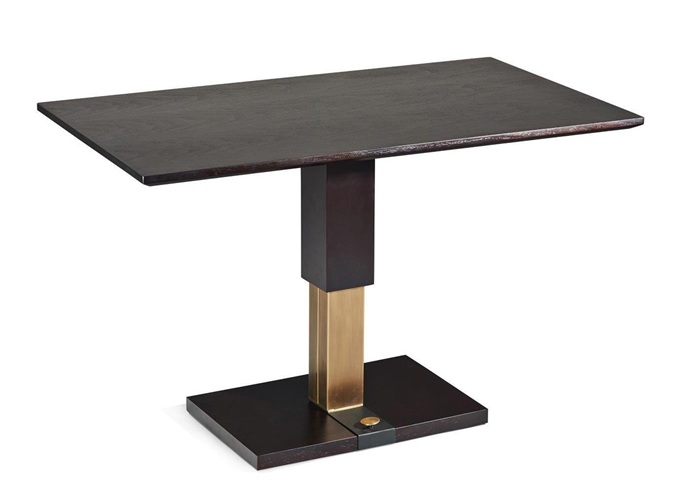 公司企業食堂歐式實木時尚餐桌