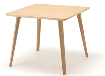 企業(yè)員工食堂餐廳簡(jiǎn)約實(shí)木餐桌