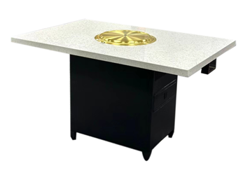 自助烤肉餐廳炭火烤肉下排風(fēng)無煙烤肉桌