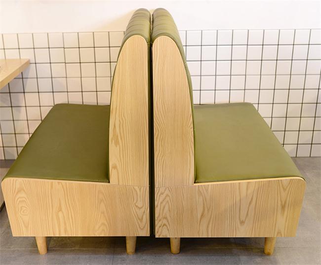 田園風(fēng)西餐廳簡約卡座沙發(fā)