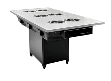 連鎖自助火鍋一人一個小火鍋無煙凈化火鍋桌