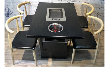 無煙燒烤自助餐桌