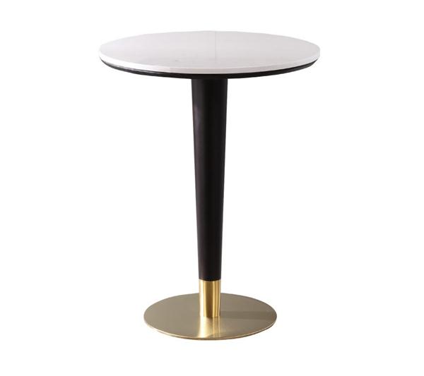 北歐風格酒吧輕奢不銹鋼酒吧桌