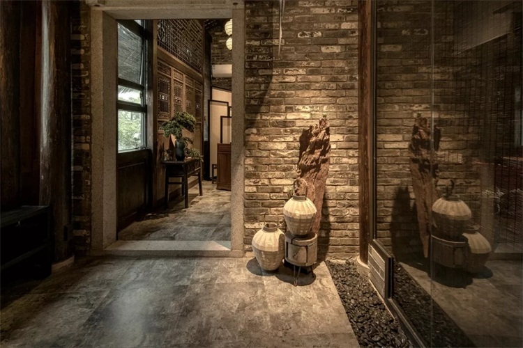 茶社空間設計效果圖