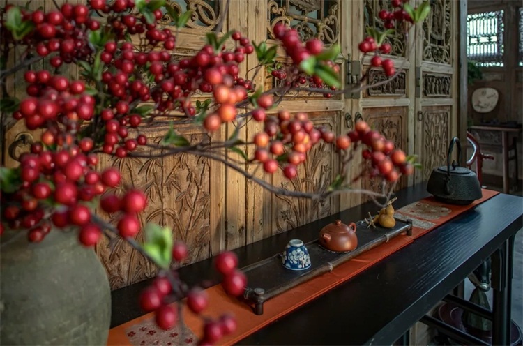 茶社空間設計效果圖