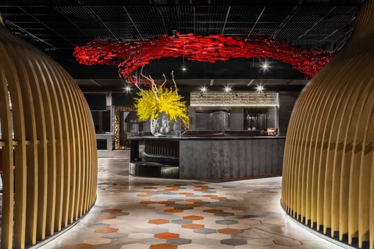 餐廳空間設計效果圖