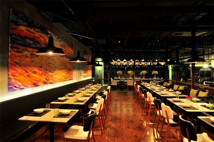 音樂餐廳空間設計效果圖