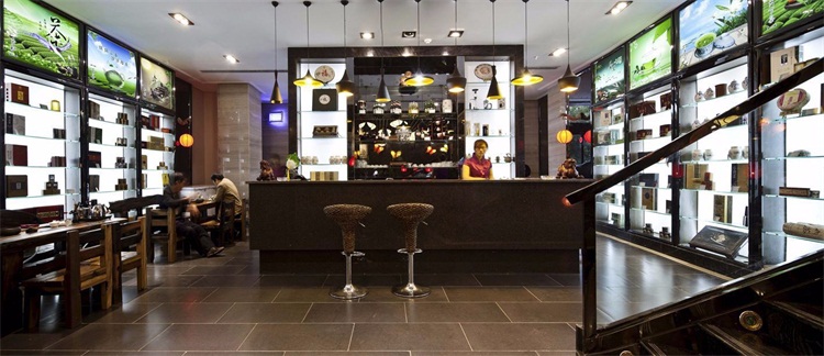 茶館空間設(shè)計(jì)效果圖