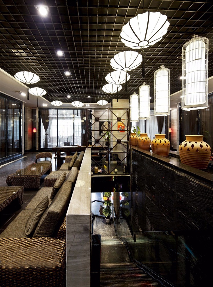 茶館空間設(shè)計(jì)效果圖