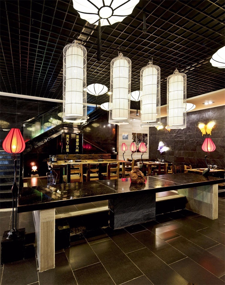 茶館空間設(shè)計(jì)效果圖