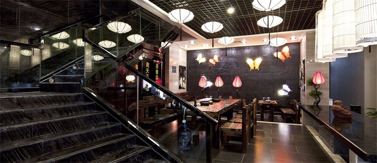 茶館空間設(shè)計(jì)效果圖