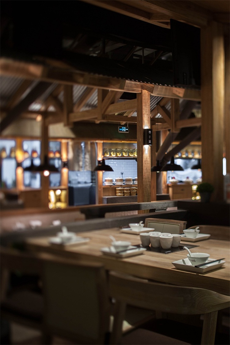 骨湯餐廳空間設計效果圖