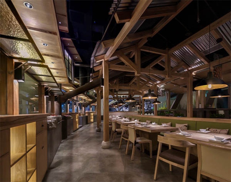 骨湯餐廳空間設計效果圖