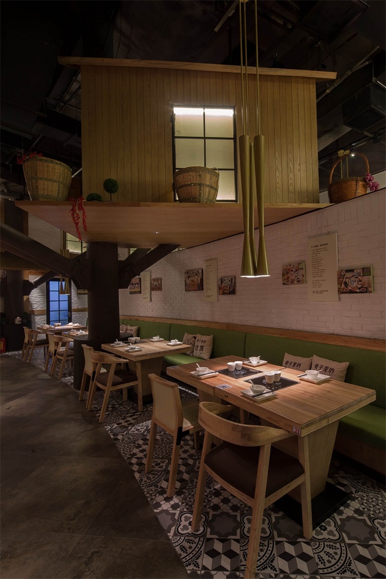 骨湯餐廳空間設計效果圖