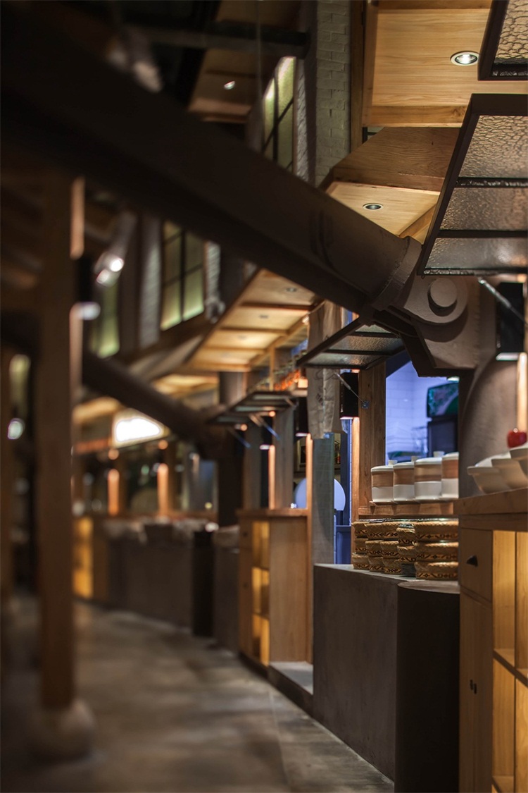 骨湯餐廳空間設計效果圖