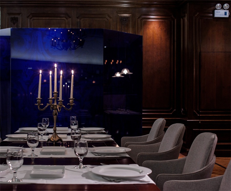 法餐廳空間設計效果圖
