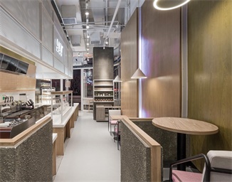 休閑餐廳——有茶深圳海上世界店茶飲店裝飾設計