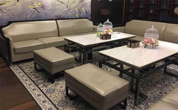 現代中式新中式包廂量販式包間ktv沙發(fā)