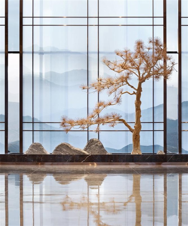 茶業(yè)會館空間設(shè)計效果圖