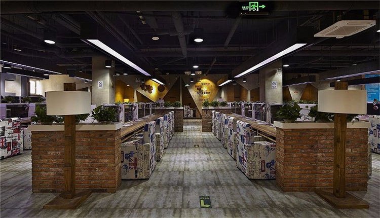 網(wǎng)咖空間設計效果圖